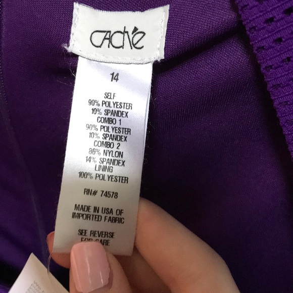 Cache Dresses & Skirts - Purple dress